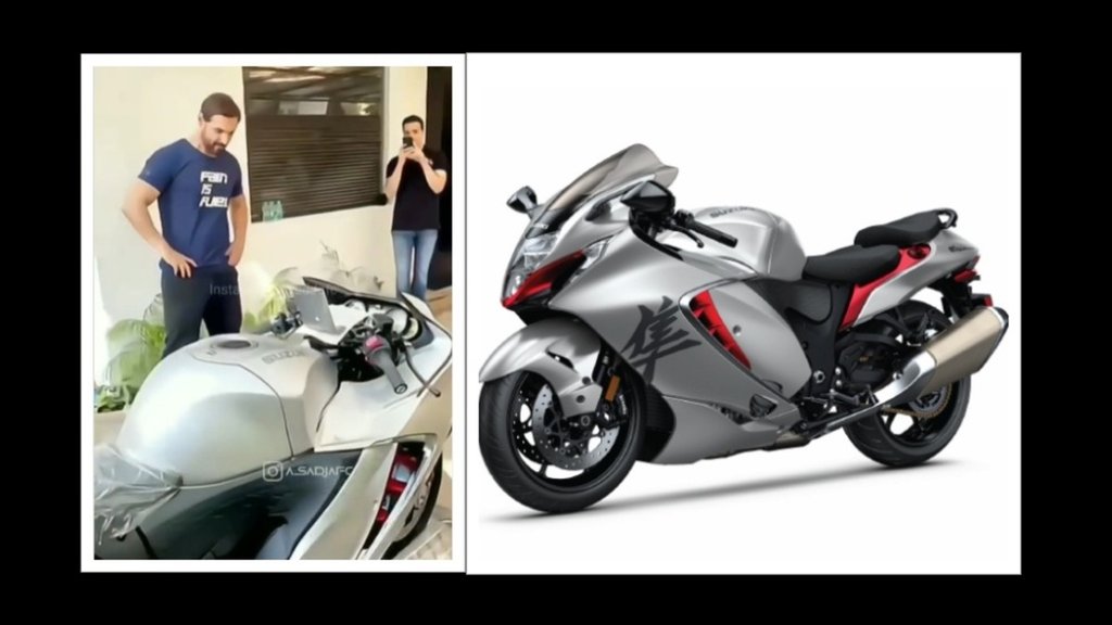 Pathaan Actor John Abraham । John Abraham Suzuki Hayabusa । John Abraham New Bike