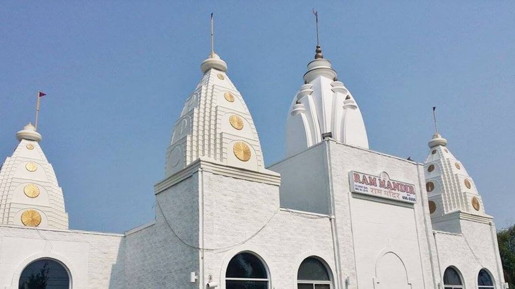 Ram temple Mississauga| anti-India graffiti| Indian Embassy