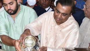 Mukesh Ambani II Akash Ambani II Somnath Mandir