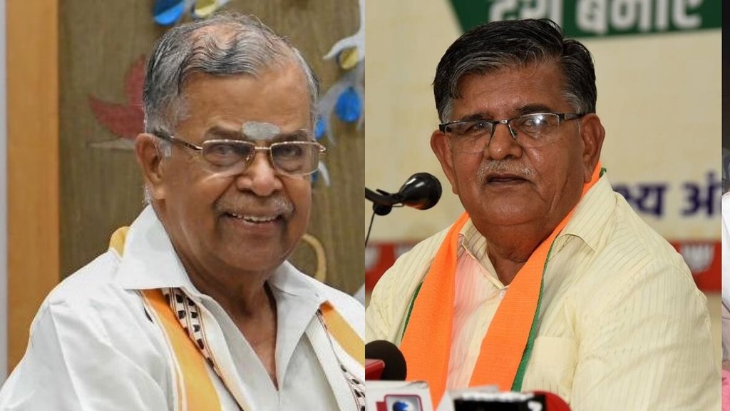 नागालैंड के नए राज्यपाल ला गणेशन और असम के नए राज्यपाल गुलाब चंद कटारिया। (एक्सप्रेस फाइल फोटो)