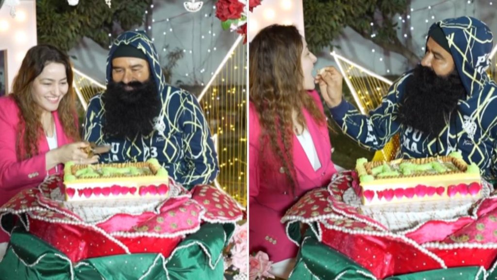 Ram Rahim II HoneyPreet II Viral Video