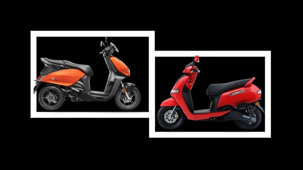 TVS iQube । Hero Vida V1 Compare । TVS iQube Vs Hero Vida V1 Compare