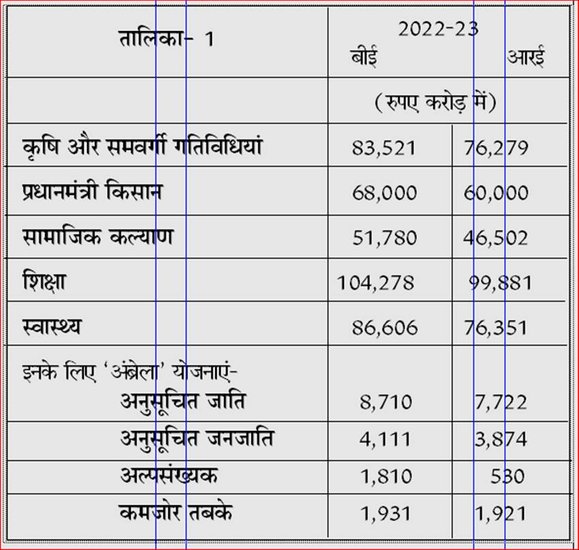 Budget and Poverty