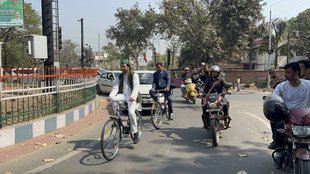RJD | Mulayam Singh Yadav | Cycle |