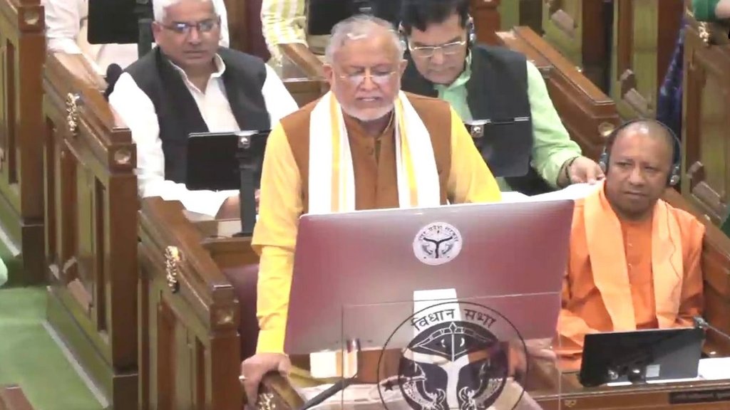 UP Finance Minister Suresh Khanna