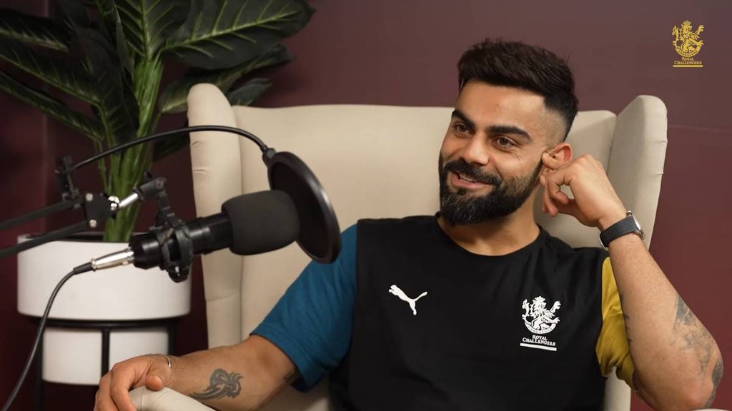 Virat Kohli | MS Dhoni | Kohli on Dhoni | RCB Podcast | Virat Kohli and MS Dhoni | Dhoni's message to Kohli | Cricket News