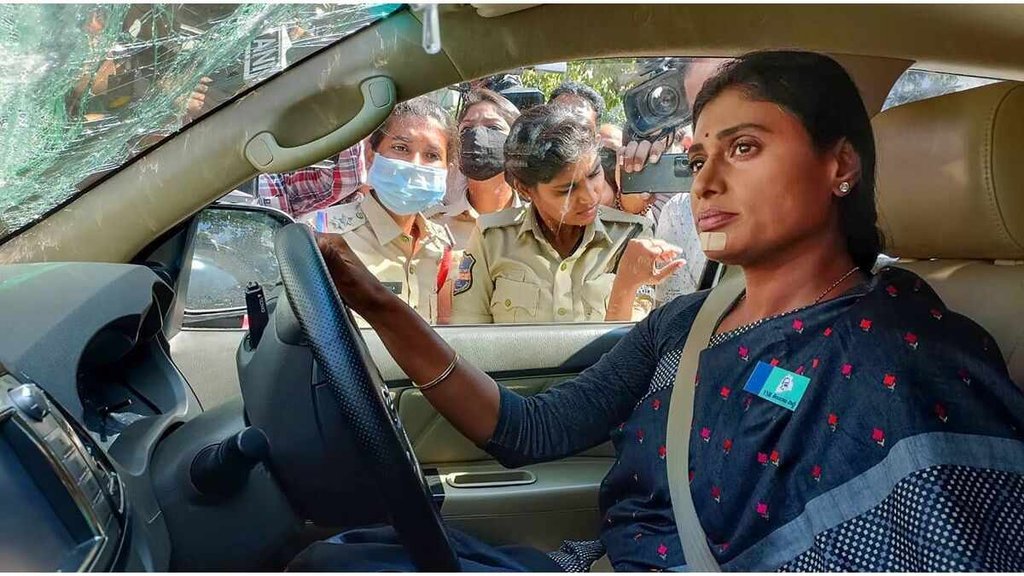 YS Sharmila detained| telangana|