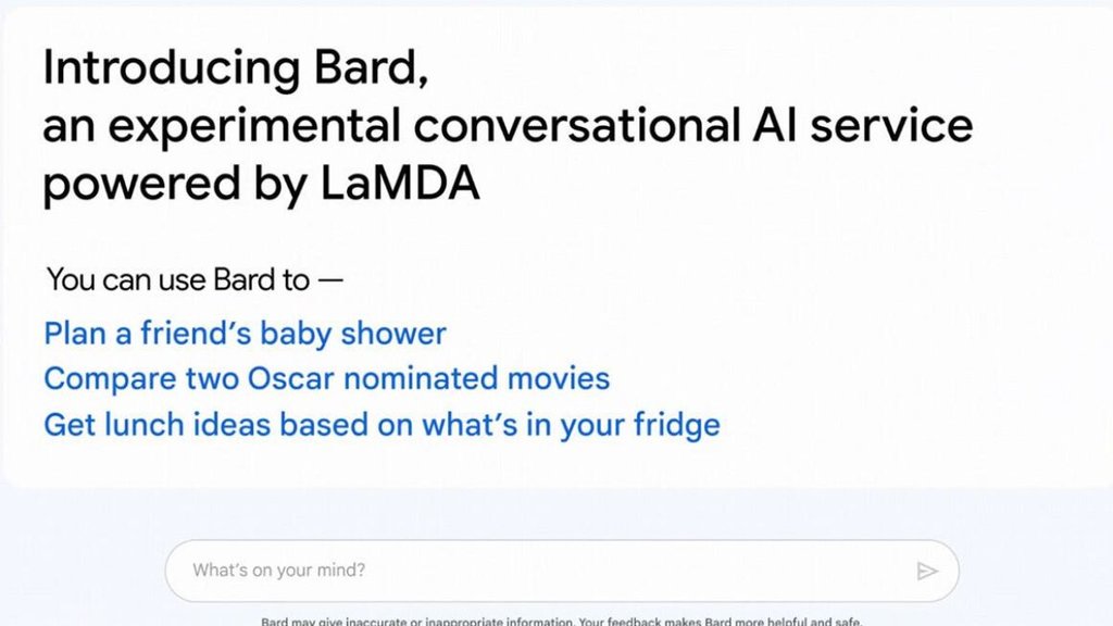 bard chatbot | google news | chat gpt vs google bard