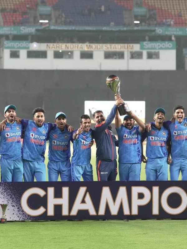 India win T20 series against New Zealand