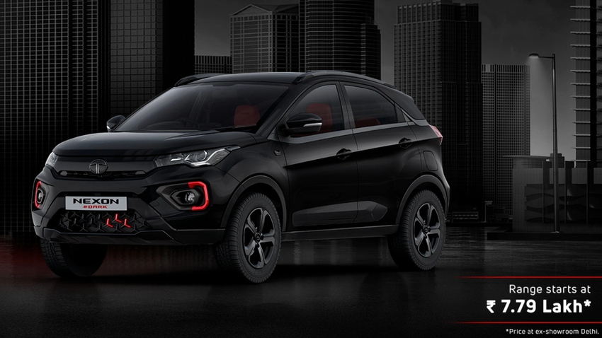 Tata Nexon Red Dark Edition