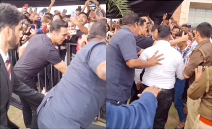 Akshay Kumar in crowd