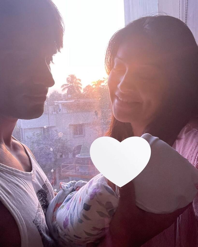 Bipasha and karan's Daughter