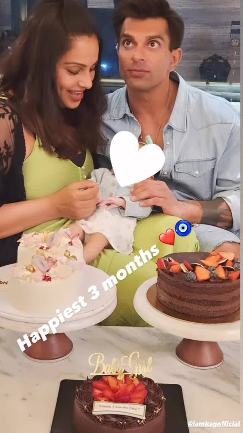 karan Singh Grover and Bipasha basu Daughters Birthday