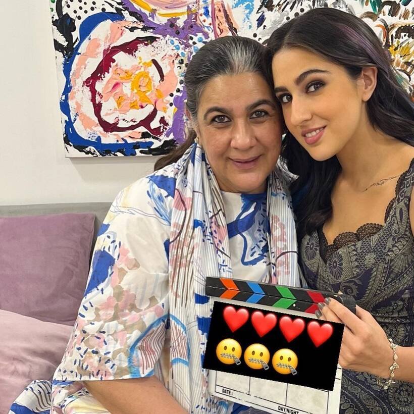 Amrita Singh With Sara Ali khan