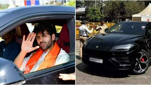 Kartik Aaryan की कार का Mumbai Traffic Police ने चालान काटा (Photo: Varinder Chawla, Mumbai police/Twitter)