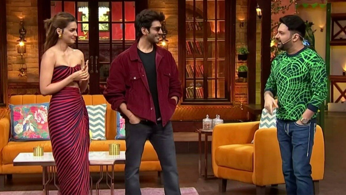 kartik aaryan | kriti sanon | the kapil sharma show