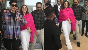 Kiara Advani| Sidharth Malhotra | Pink Scarf