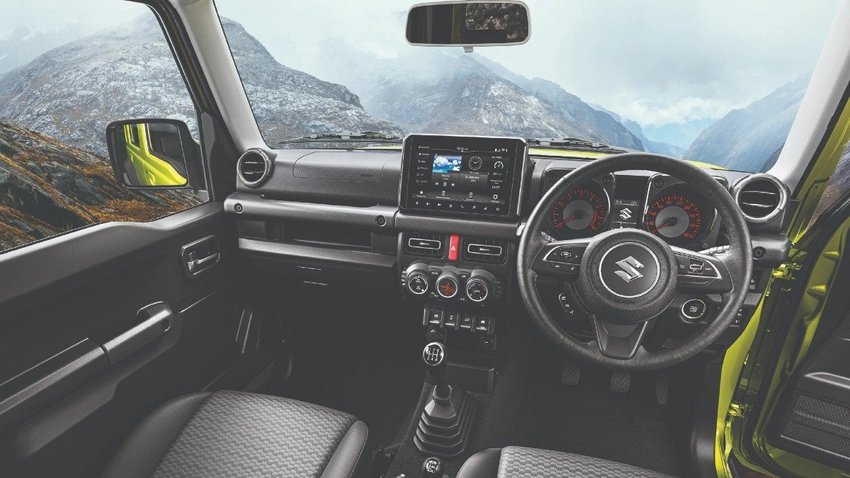 maruti suzuki jimny interior