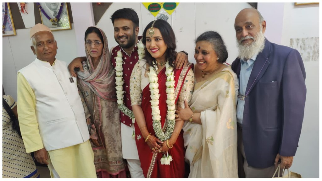 Swara Bhasker Wedding, Swara bhasker and SP Leader Fahad Ahmad