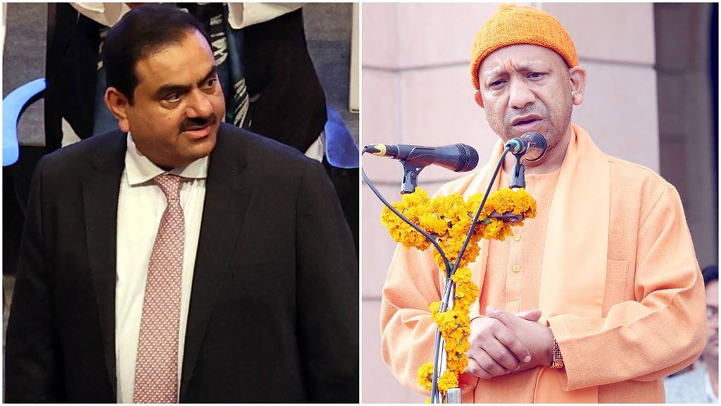 gautam adani | Yogi adityanath |