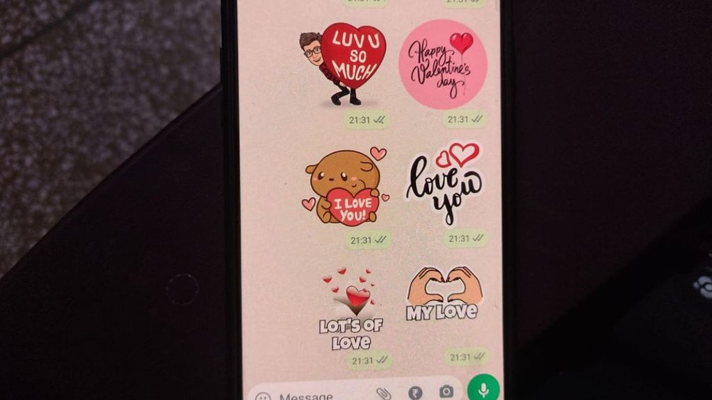 WhatsApp | WhatsApp Stickers | WhatsApp Valentine's Day