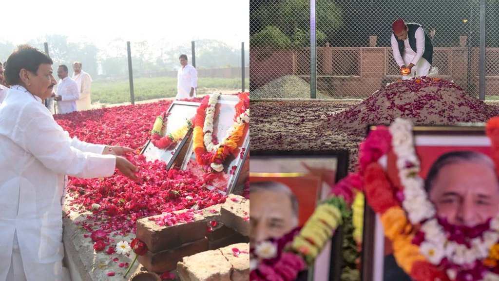 Akhilesh Yadav Holi| Shivpal Yadav Holi| Mulayam Singh|