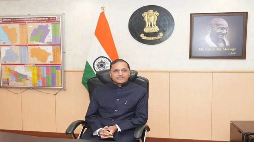 Election Commissioner Arun Goyal.