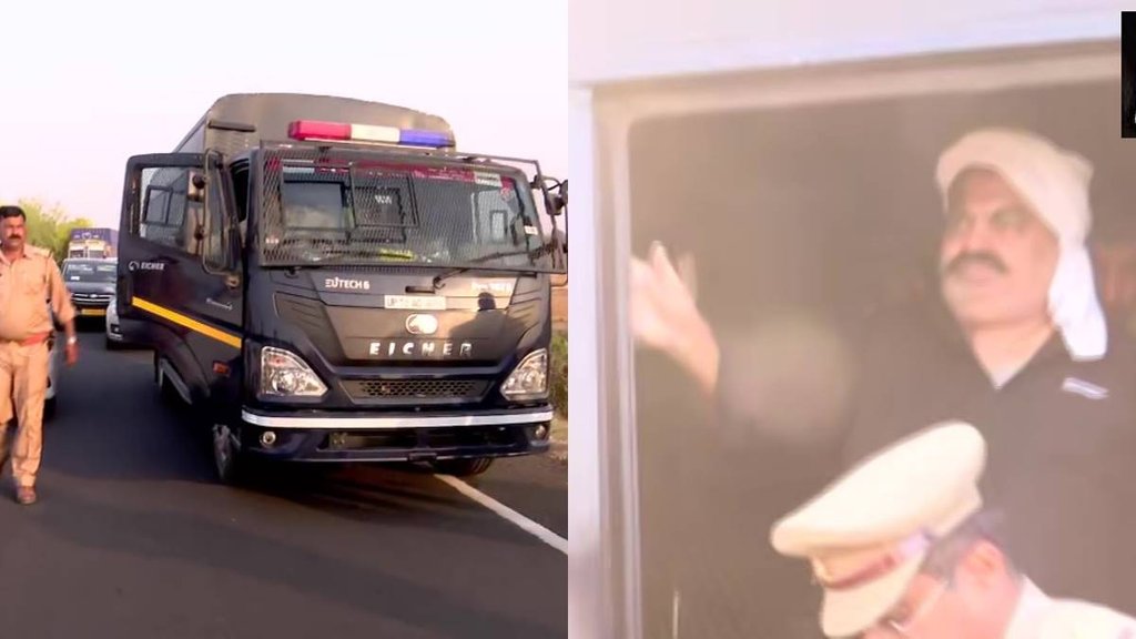 Atiq Ahmad Accident| Atiq Ahmed Jail Transfer| Mafia Atiq Ahmed|