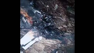 Balaghat Plane Crash | madhya pradesh | aircraft crashes in Balaghat