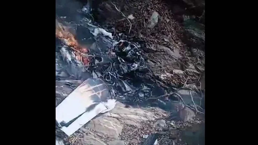 Balaghat Plane Crash | madhya pradesh | aircraft crashes in Balaghat