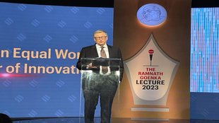 Bill Gates Ram nath Goenka