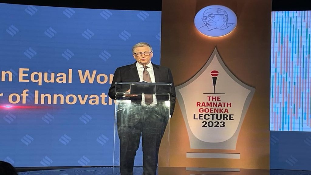 Bill Gates Ram nath Goenka