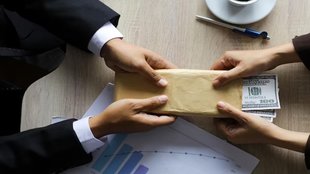 Bribe corruption