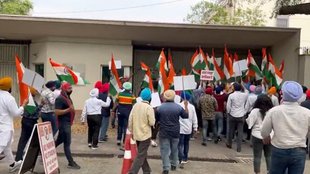 British High Commission II Khalistan II Tiranga