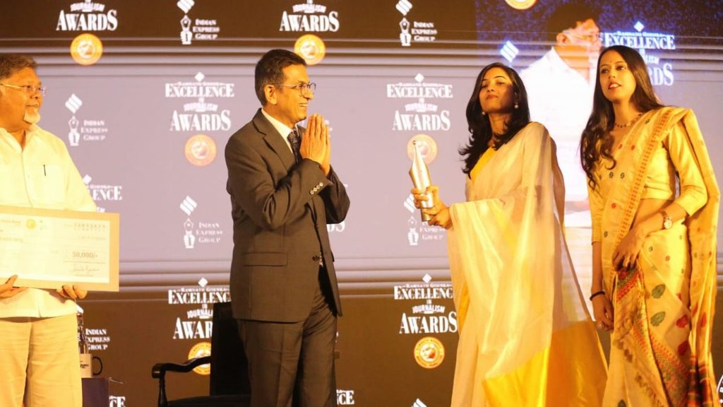 CJI DY Chandrachud, Ramnath Goenka Awards, DY Chandrachud