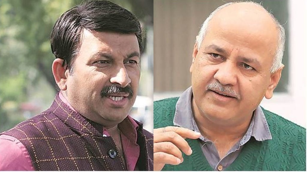 Delhi | AAP leader | Manoj Tiwari |