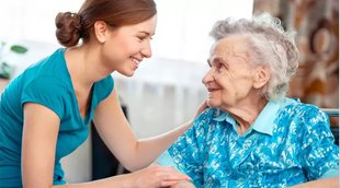 Helping senior citizen
