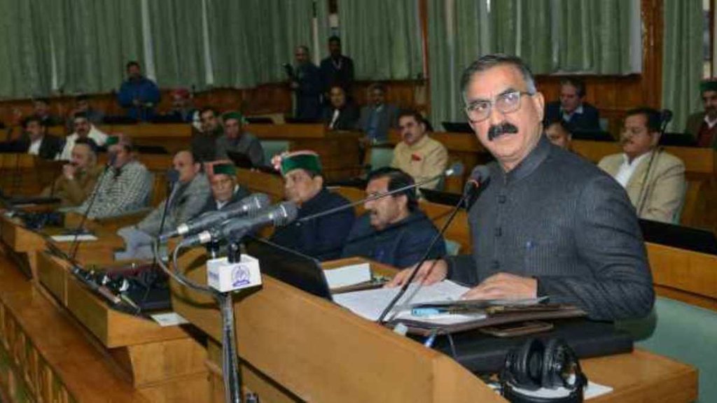 Himachal Pradesh Budget | sukhwinder singh sukhu | Cow cess