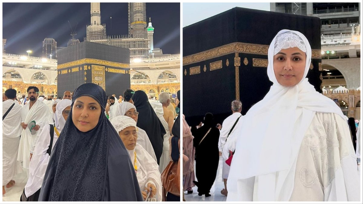 Hina Khan, Hina Khan in Madinah, Hina Khan Umrah