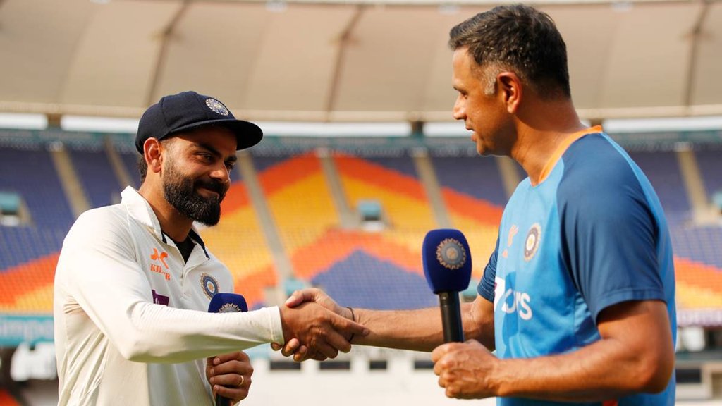 IND vs AUS | Virat Kohli | Rahul Dravid | Player of the Match | Team India | Head Coach | India vs Australia |