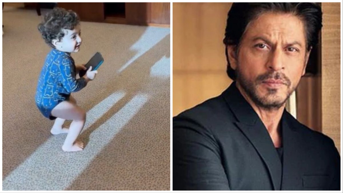 Shahrukh Khan, Irfan pathan son dance