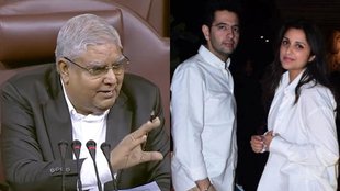 Jagdeep Dhankhar II Rahul gandhi II Pariniti Chopra