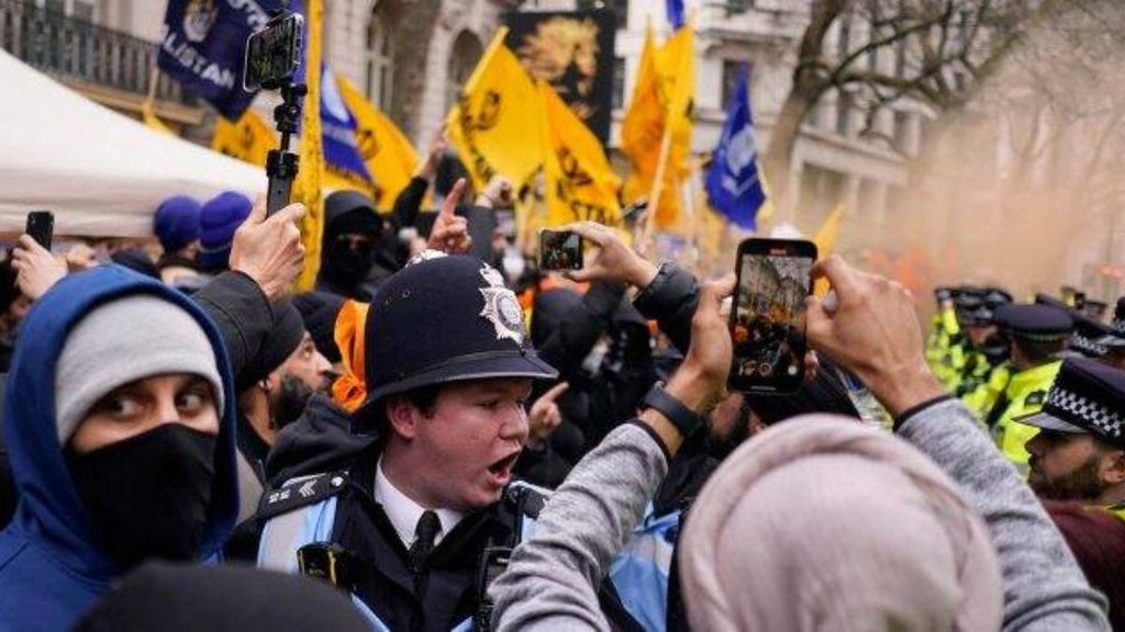 Indian High Commission| protests in London| Delhi Police