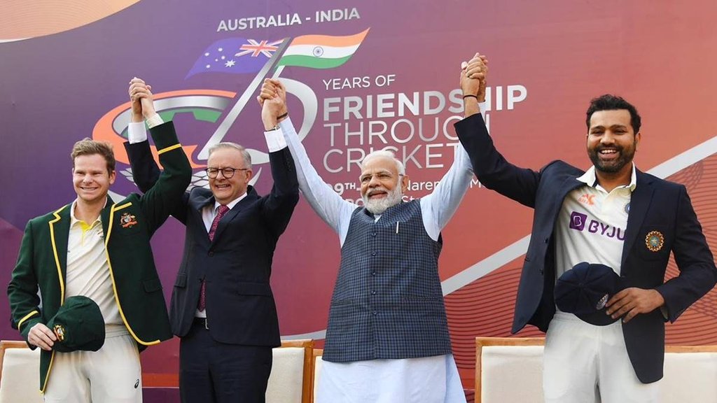 India vs Australia | IND vs AUS | AUS vs IND | PM Narendra Modi | PM Modi | Narendra Modi | Rohit Sharma | Virat Kohli |