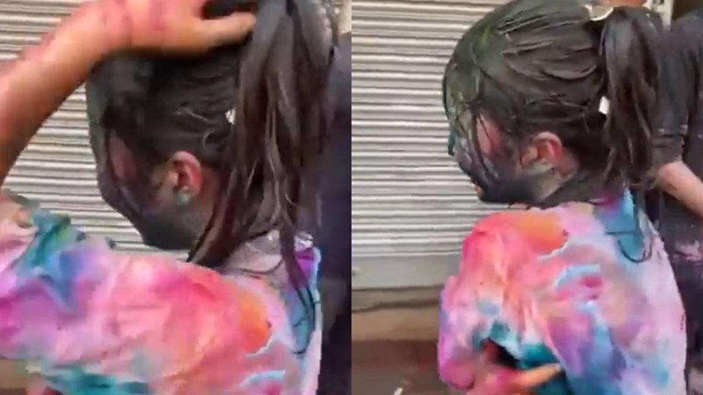 PahadGanj II Holi II Delhi Police