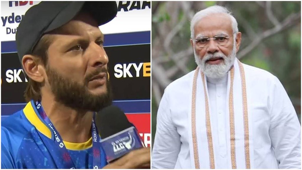 Prime Minister | Prime Minister Narendra Modi | Pakistan Cricket Team Former Captain Shahid Afridi |