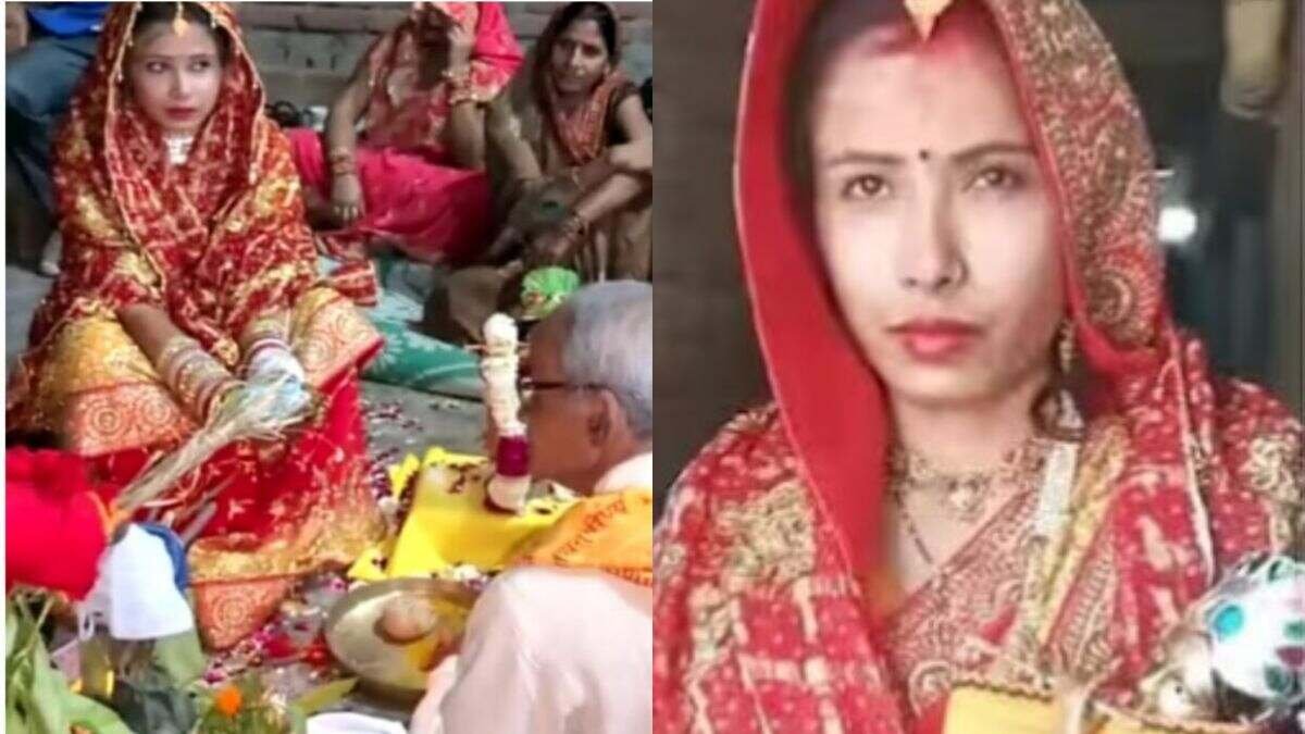 Woman Marries Lord Krishna: श्रीकृष्ण के प्यार में डूबी लॉ स्टूडेंट,  वृंदावन में रीति-रिवाज से मूर्ति के साथ लिए साथ 7 फेरे | Jansatta