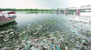 River polluted