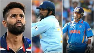 Sachin Tendulkar | Suryakumar Yadav | Anil Kumble | Zaheer Khan | Jasprit Bumrah | Ishant Sharma |