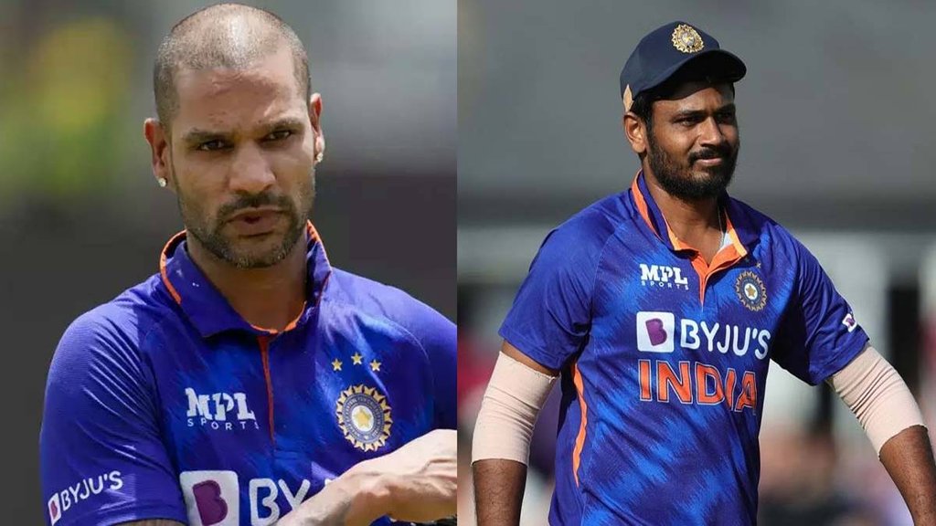 Shikhar Dhawan | Sanju Samson | ODI WC 2023 | Team India |